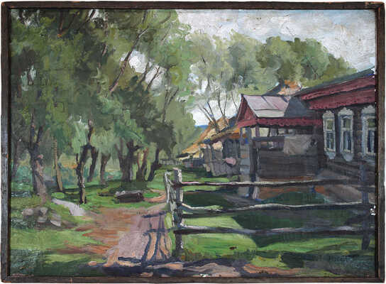 Терпсихоров Николай Борисович. Деревенская улочка 